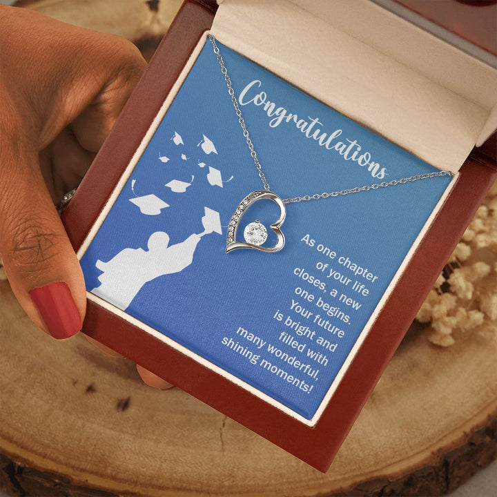 Happy Graduation | It's Time to Soar, Graduate! Your Future Awaits - Forever Love Necklace