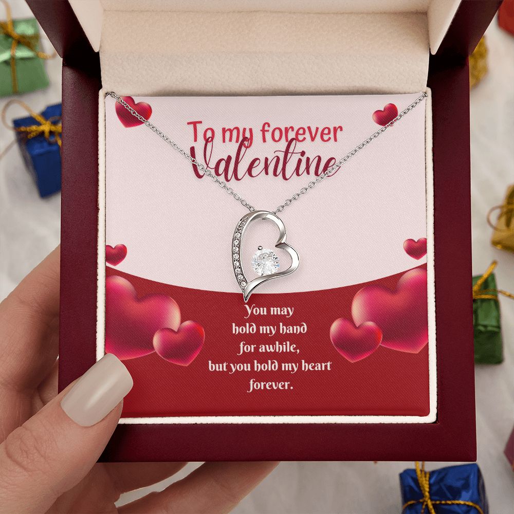 Valentine's Day | You hold my heart forever - Forever Love Necklace