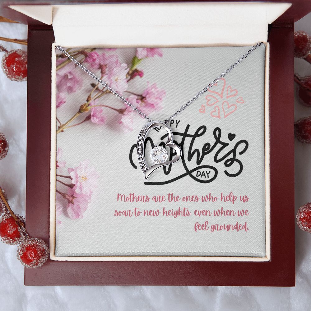 Happy Mother's Day | Mothers are the ones who help us - Forever Love Necklace