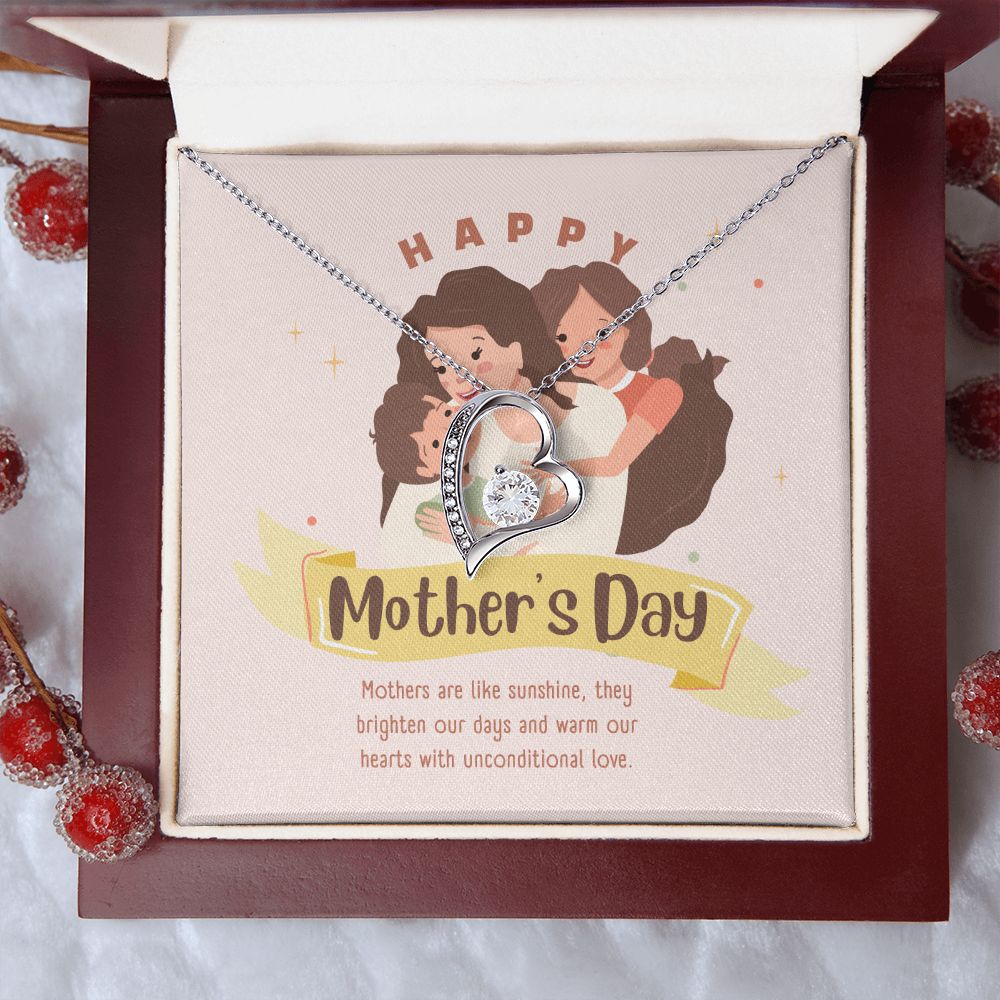 Happy Mother's Day | Mothers are like Sunshine - Forever Love Necklace