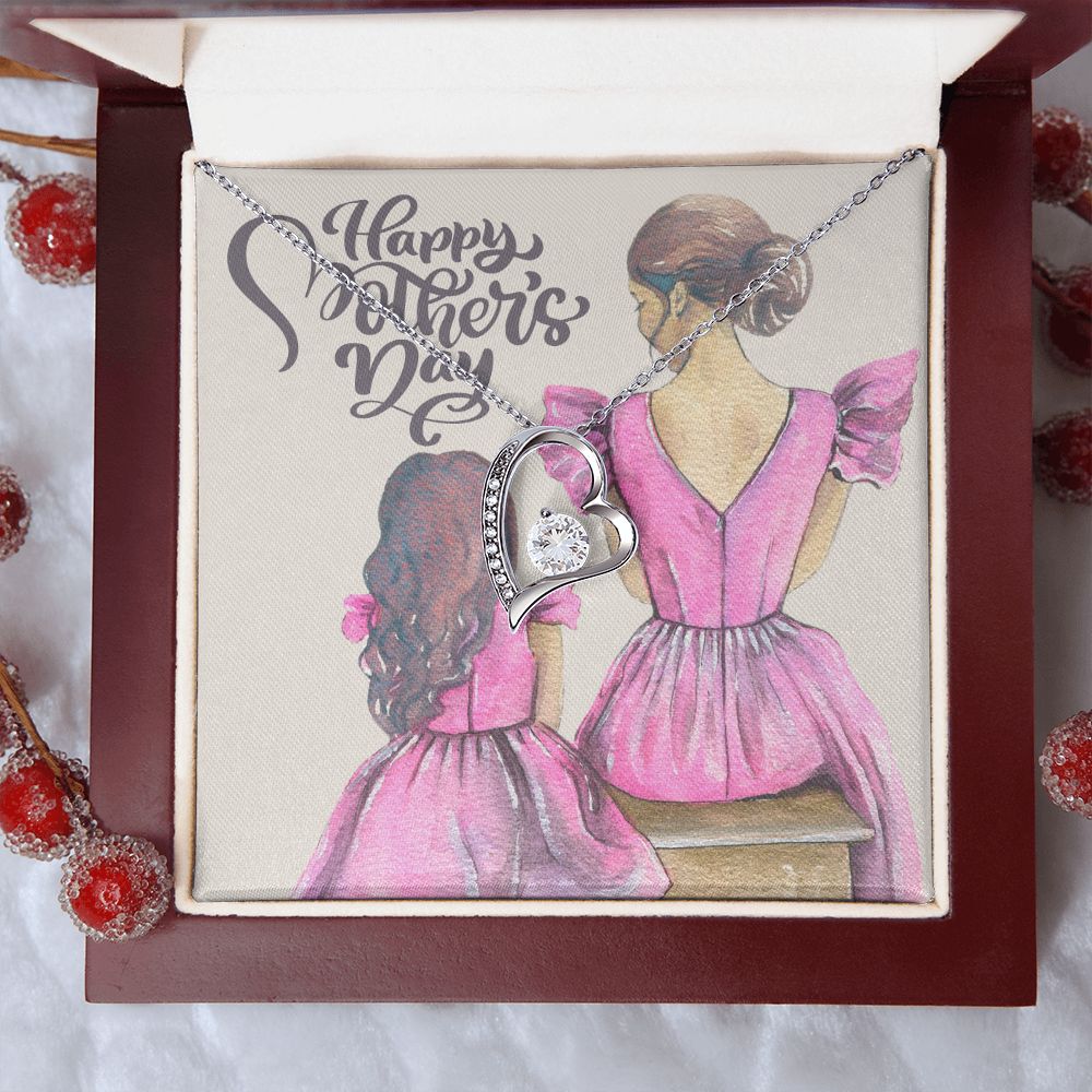 Happy Mother's Day | You're More Than a Mom, You're My Best Friend - Forever Love Necklace