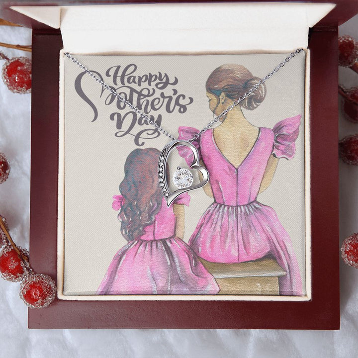 Happy Mother's Day | You're More Than a Mom, You're My Best Friend - Forever Love Necklace