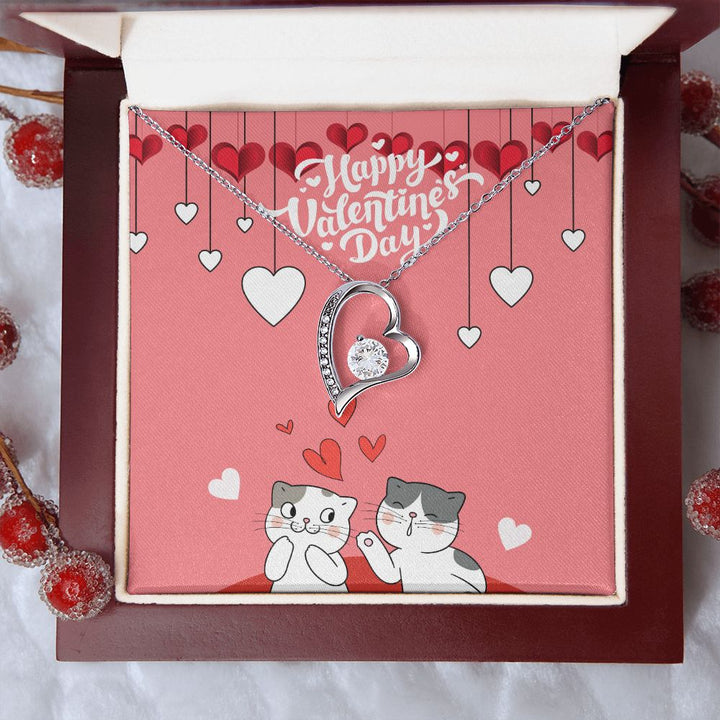Happy Valentine's Day | You are My One and Only - Forever Love Necklace