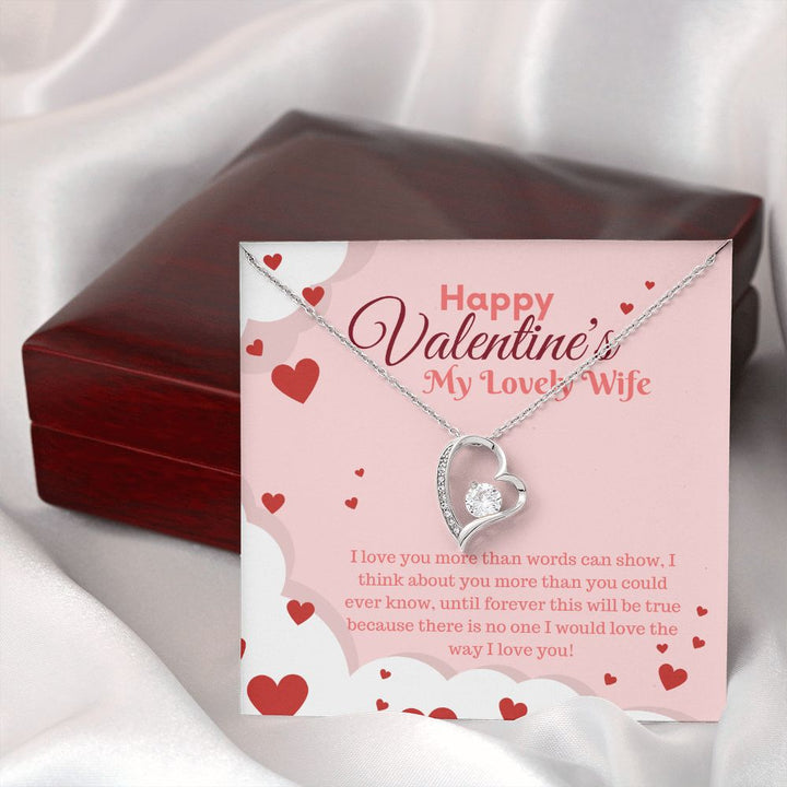 Valentine's Day | My Lovely Wife - Forever Love Necklace