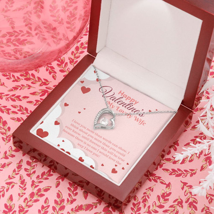 Valentine's Day | My Lovely Wife - Forever Love Necklace