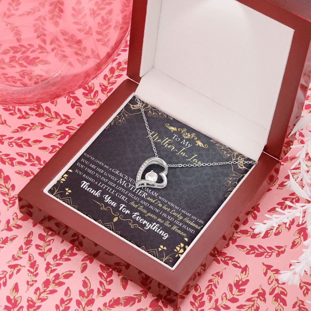 To My Mother-in-Law | Thank you for everything - Forever Love Necklace