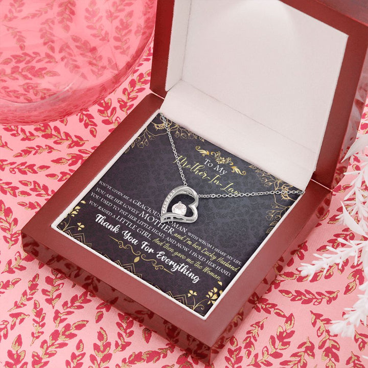 To My Mother-in-Law | Thank you for everything - Forever Love Necklace