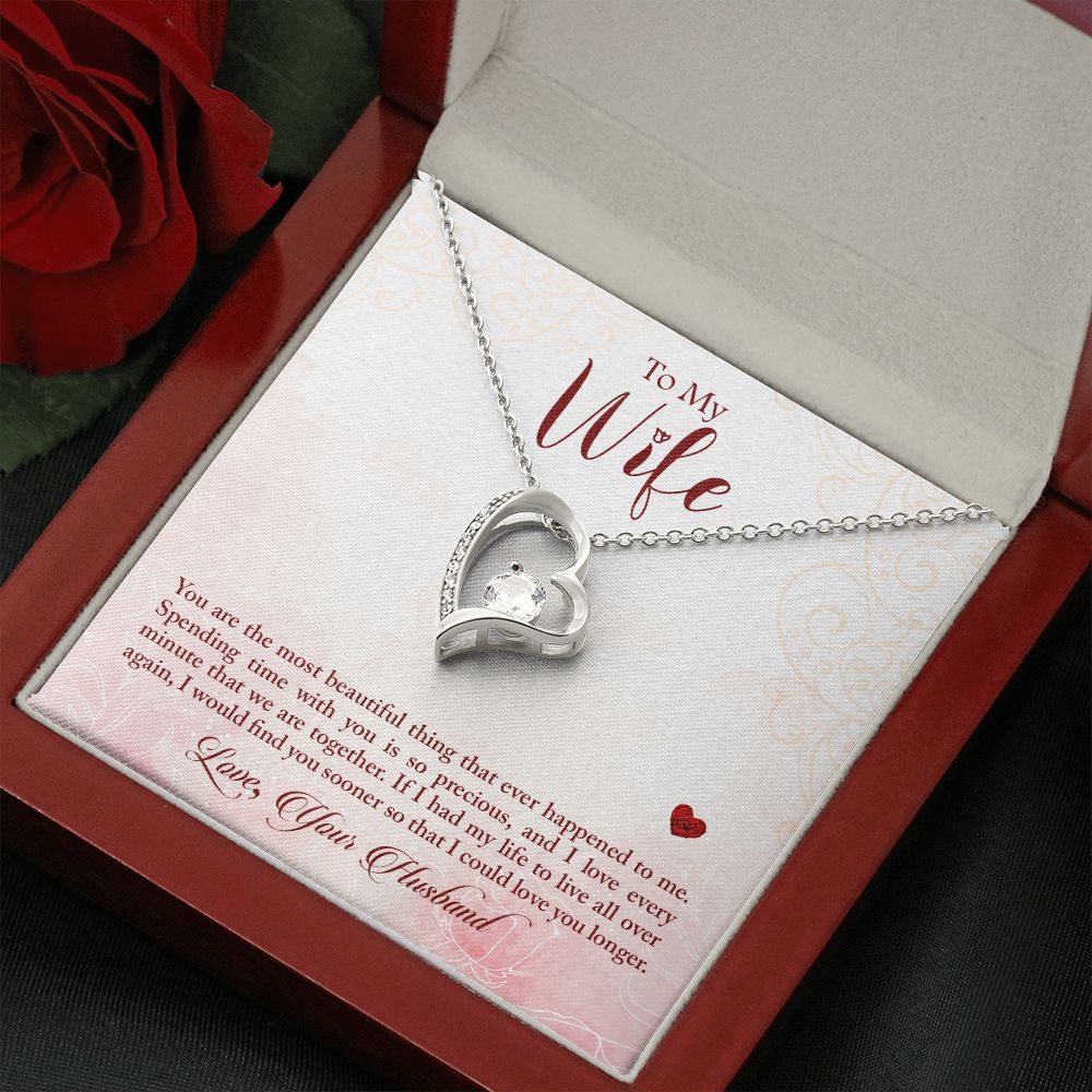 To My Wife | Forever With You - Forever Love Necklace