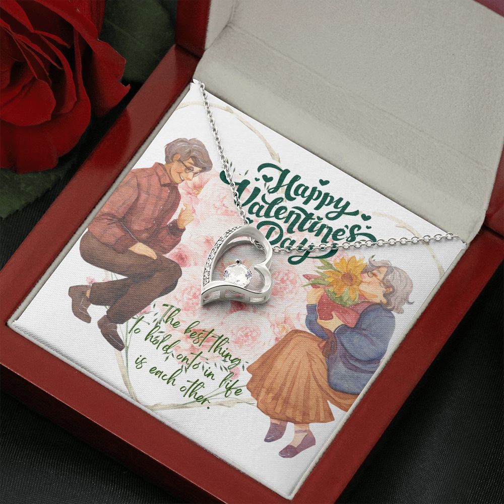 Happy Valentine's Day | A lifetime of love - Forever Love Necklace