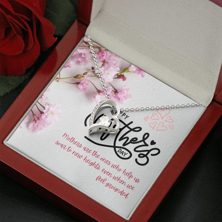 Happy Mother's Day | Mothers are the ones who help us - Forever Love Necklace