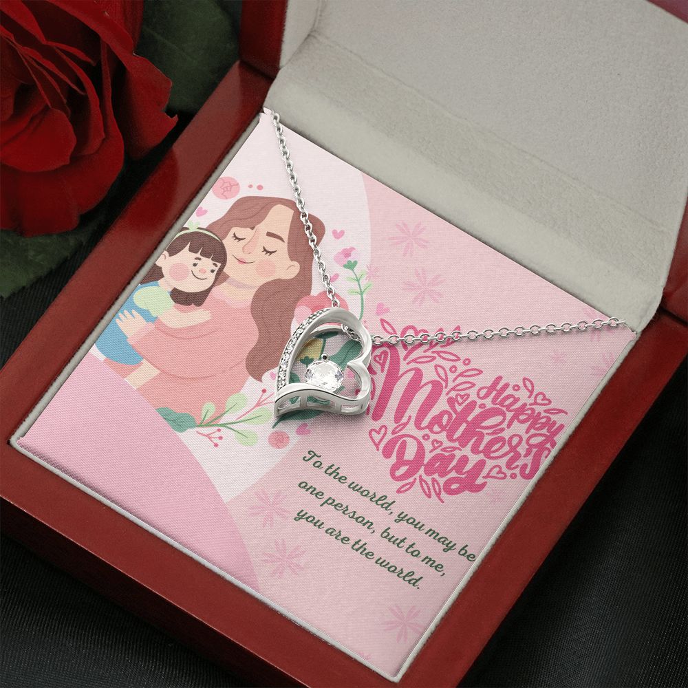 Happy Mother's Day | You are the world - Forever Love Necklace
