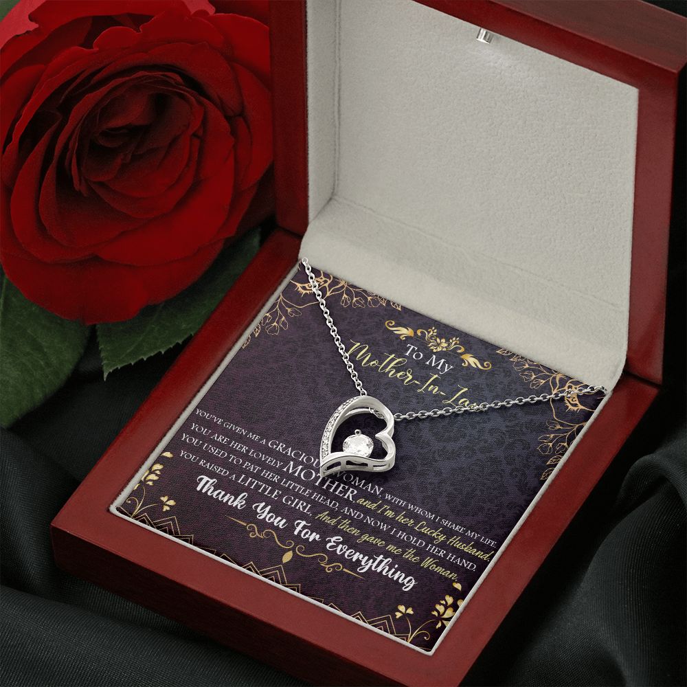 To My Mother-in-Law | Thank you for everything - Forever Love Necklace
