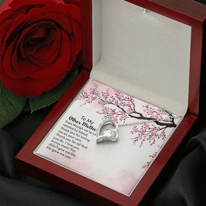 To My Mother-In-Law | A Heart of Love, A Smile of Joy - Forever Love Necklace