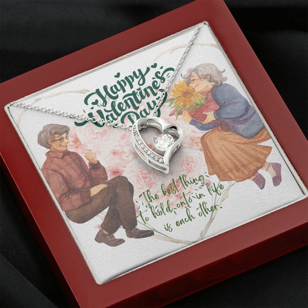 Happy Valentine's Day | A lifetime of love - Forever Love Necklace