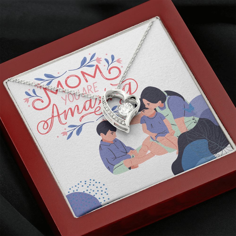 Happy Mother's Day | Mom you are amazing - Forever Love Necklace