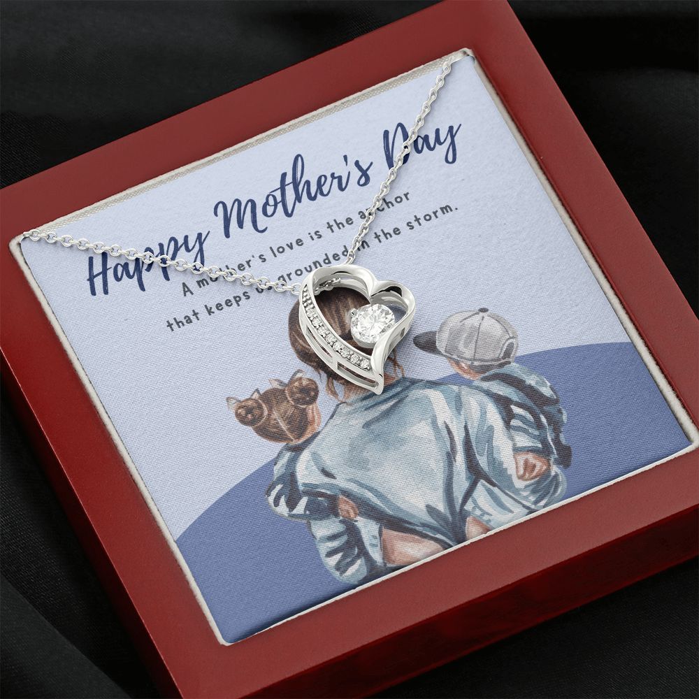 Happy Mother's Day | A Mother's love is the anchor - Forever Love Necklace