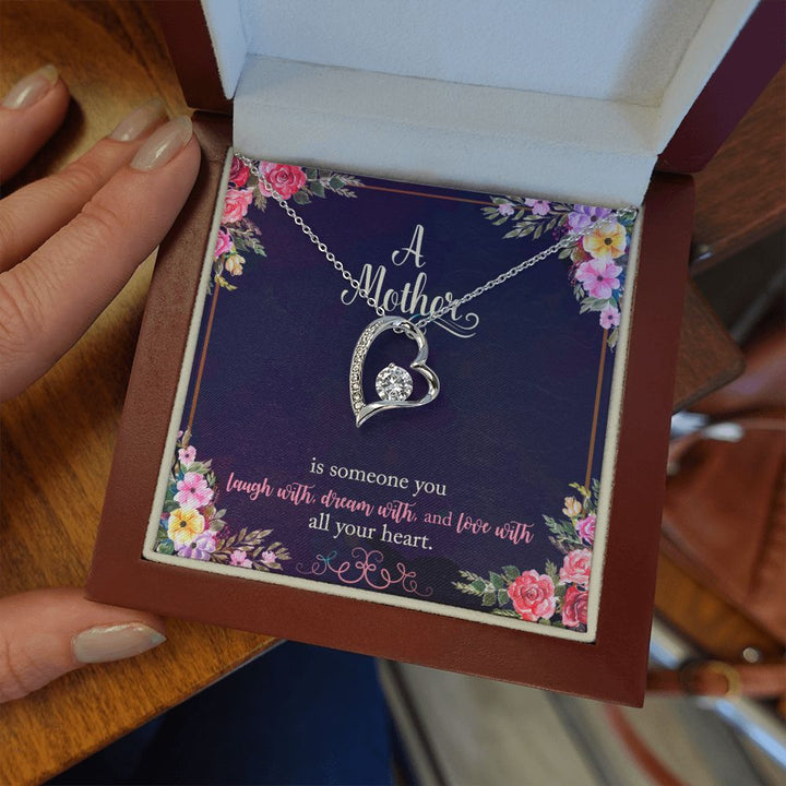 A Mother | Someone you love with all your heart - Forever Love Necklace
