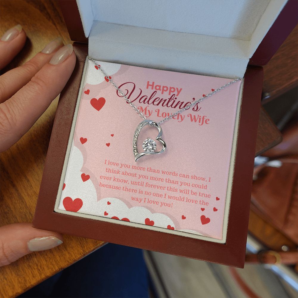 Valentine's Day | My Lovely Wife - Forever Love Necklace