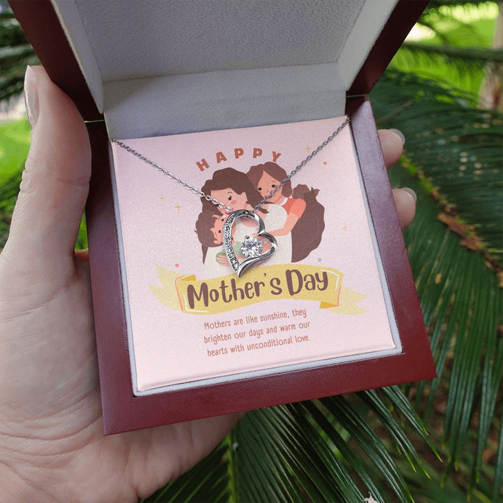 Happy Mother's Day | Mothers are like Sunshine - Forever Love Necklace
