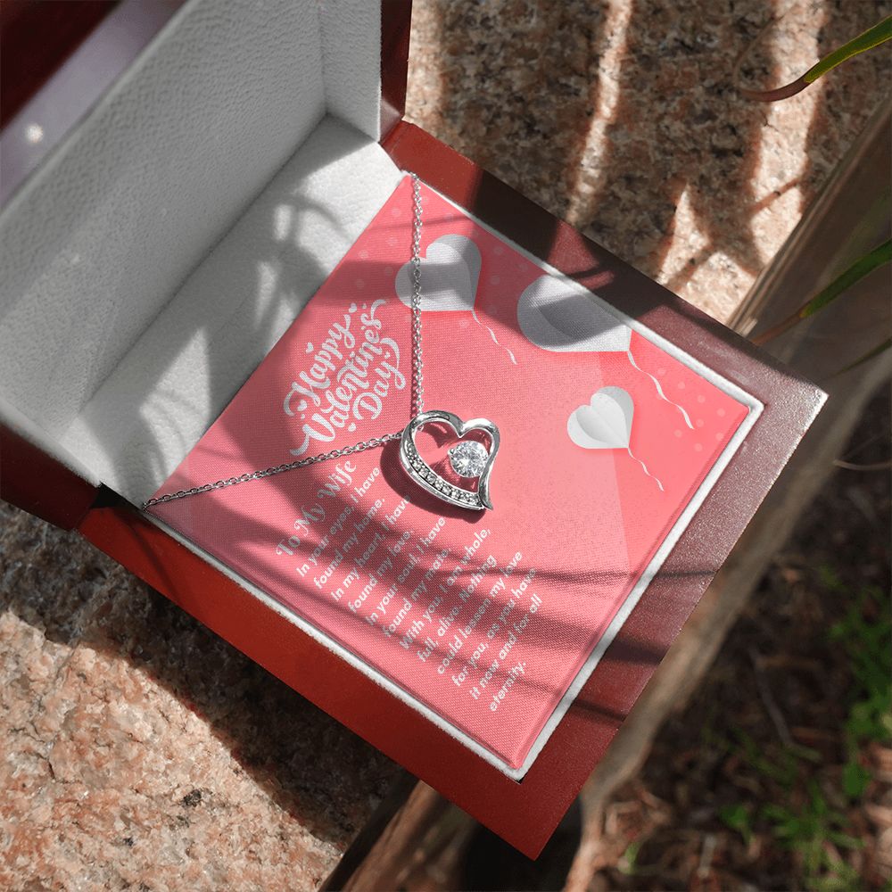 Valentine's Day | To My Wife - Forever Love Necklace