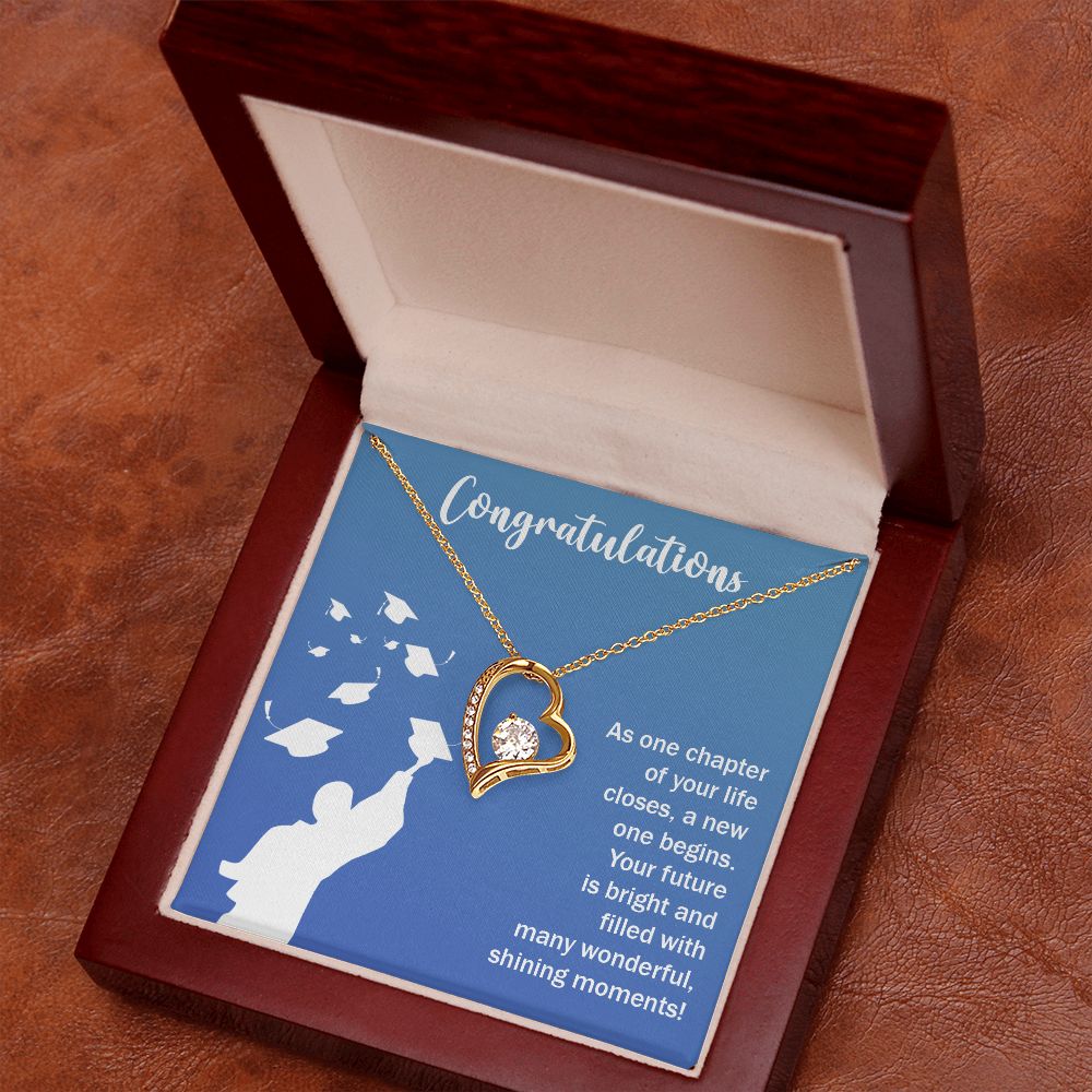 Happy Graduation | It's Time to Soar, Graduate! Your Future Awaits - Forever Love Necklace