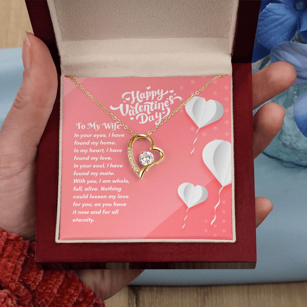 Valentine's Day | To My Wife - Forever Love Necklace