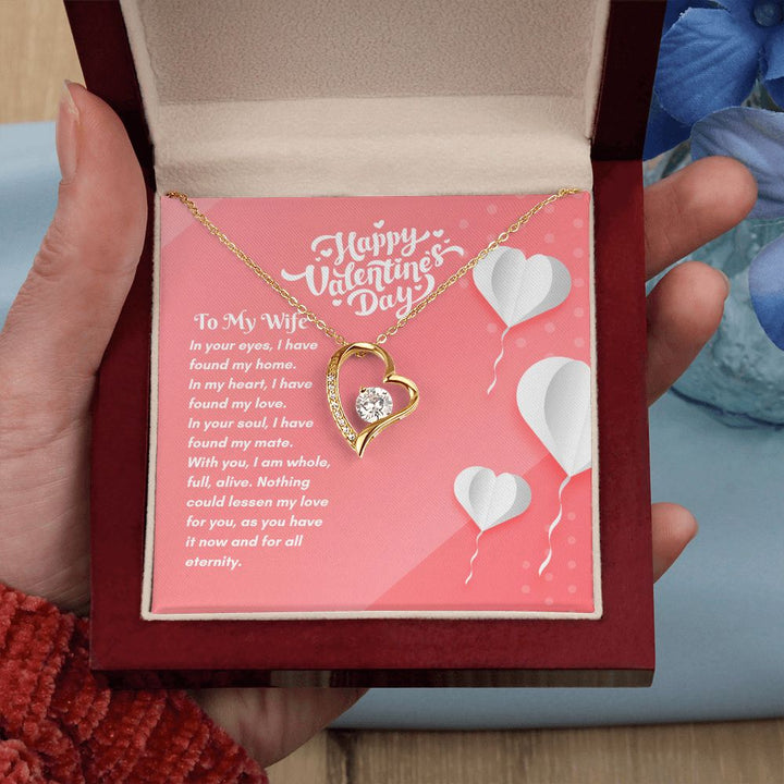 Valentine's Day | To My Wife - Forever Love Necklace