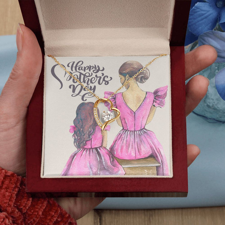 Happy Mother's Day | You're More Than a Mom, You're My Best Friend - Forever Love Necklace