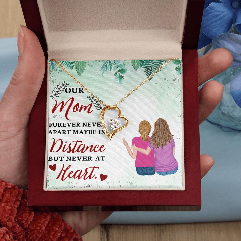 To Our Mom | A Lifetime of Love for Mom - Forever Love Necklace