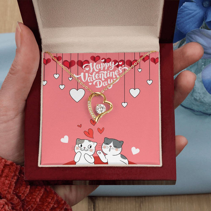 Happy Valentine's Day | You are My One and Only - Forever Love Necklace