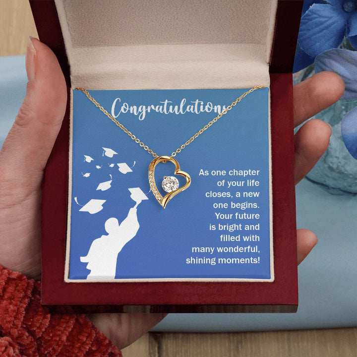 Happy Graduation | It's Time to Soar, Graduate! Your Future Awaits - Forever Love Necklace