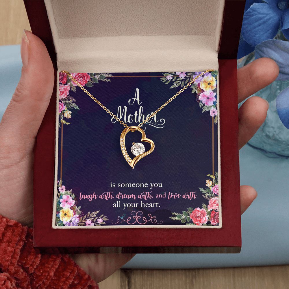 A Mother | Someone you love with all your heart - Forever Love Necklace