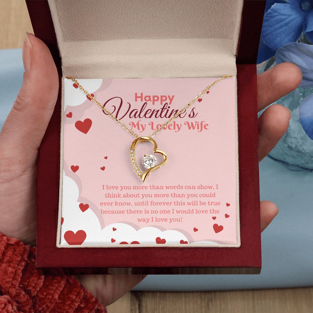 Valentine's Day | My Lovely Wife - Forever Love Necklace