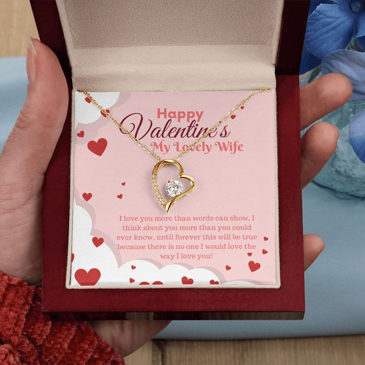 Valentine's Day | My Lovely Wife - Forever Love Necklace
