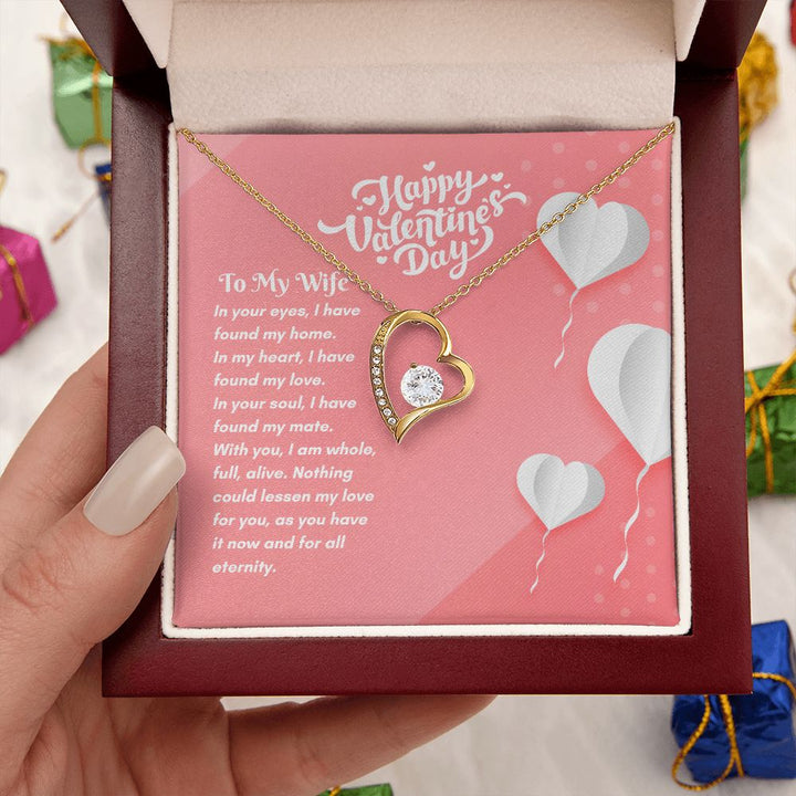 Valentine's Day | To My Wife - Forever Love Necklace