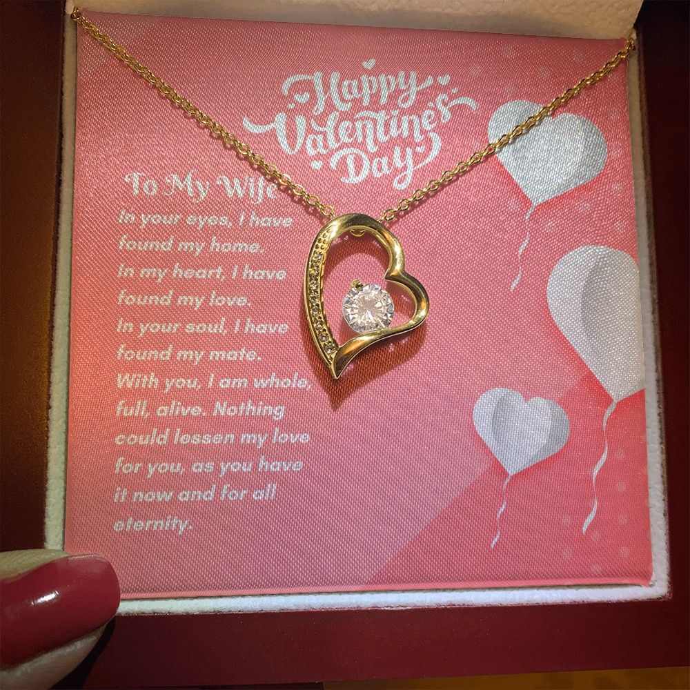 Valentine's Day | To My Wife - Forever Love Necklace