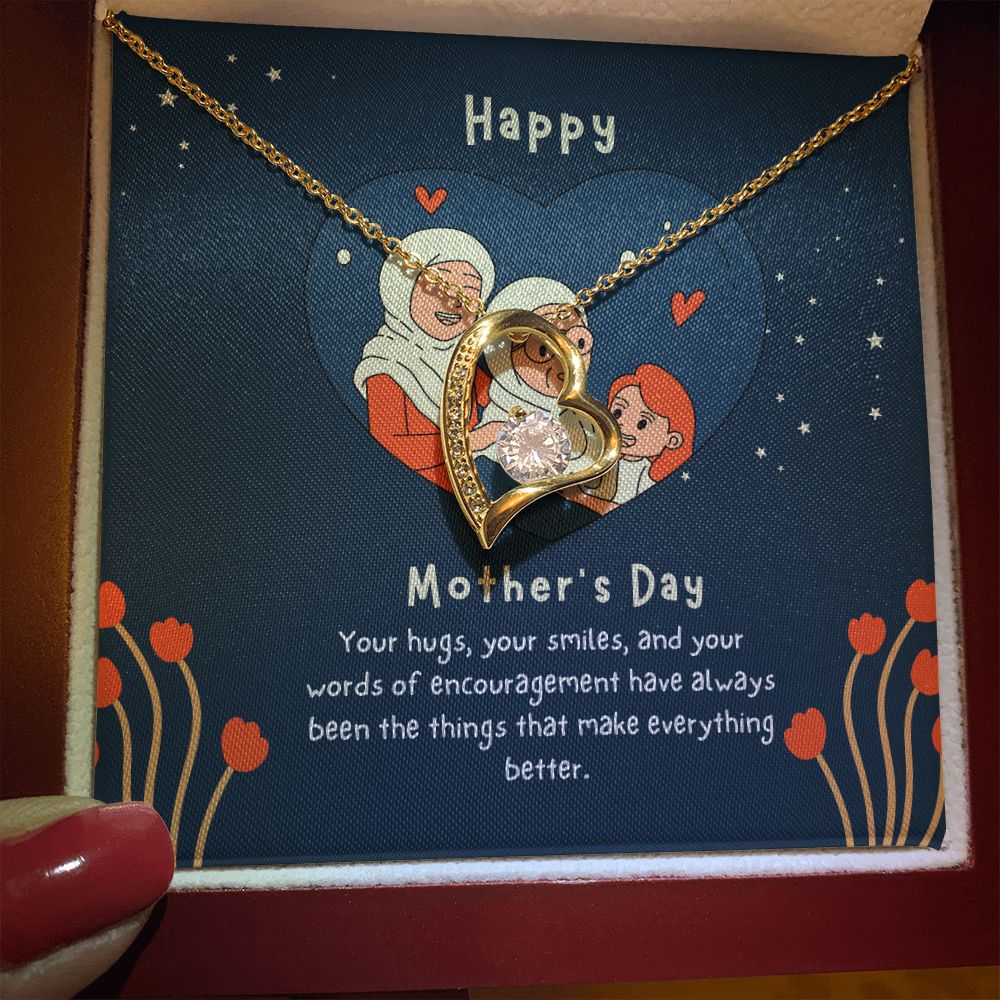 Happy Mother's Day | You Make everything Better - Forever Love Necklace