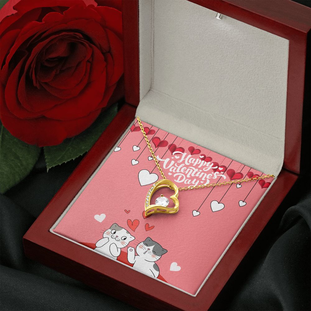 Happy Valentine's Day | You are My One and Only - Forever Love Necklace