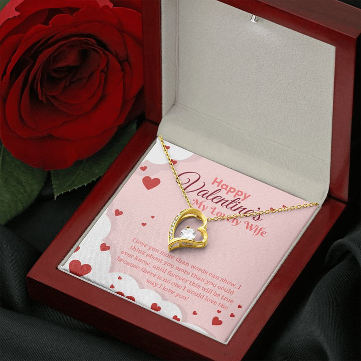 Valentine's Day | My Lovely Wife - Forever Love Necklace