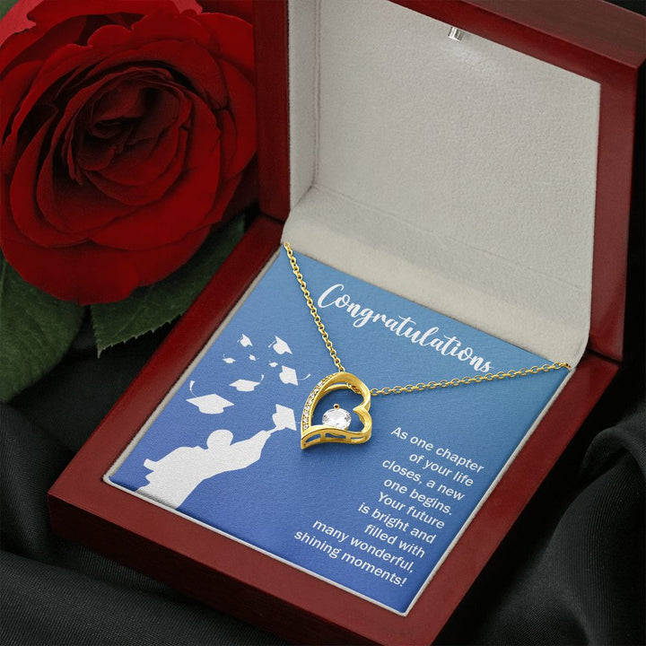 Happy Graduation | It's Time to Soar, Graduate! Your Future Awaits - Forever Love Necklace