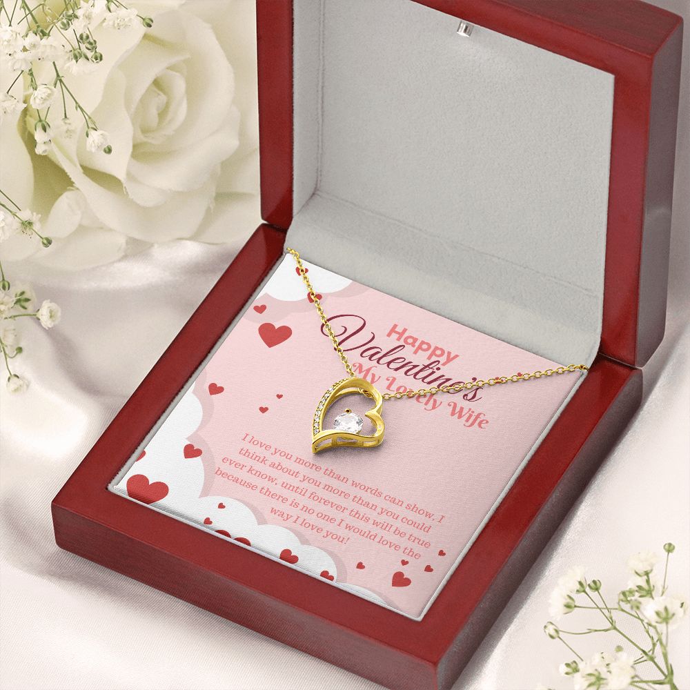 Valentine's Day | My Lovely Wife - Forever Love Necklace