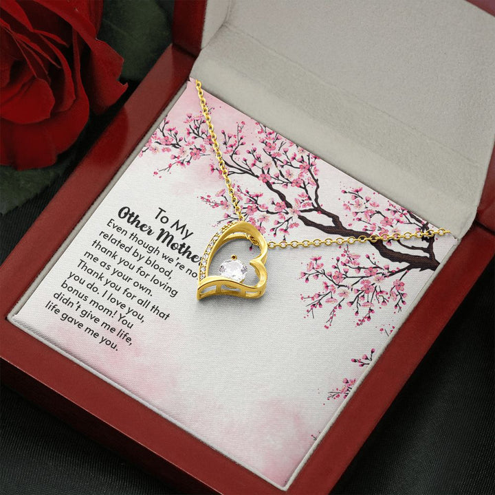 To My Mother-In-Law | A Heart of Love, A Smile of Joy - Forever Love Necklace