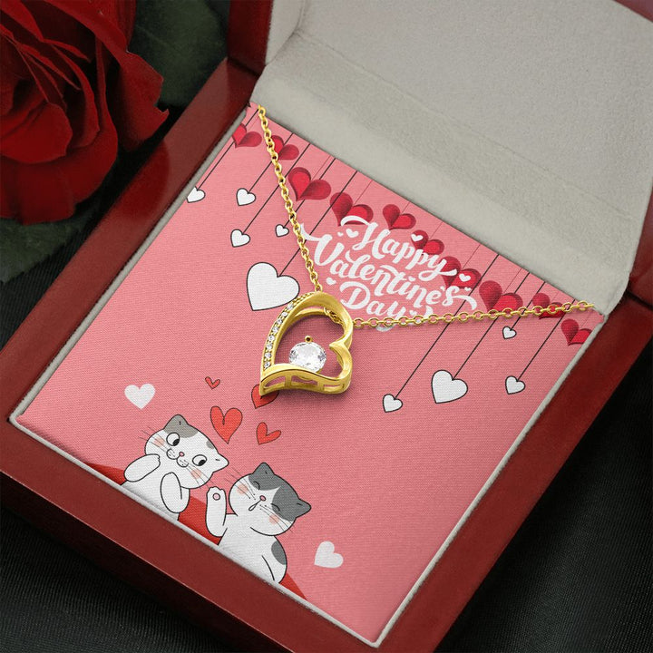 Happy Valentine's Day | You are My One and Only - Forever Love Necklace