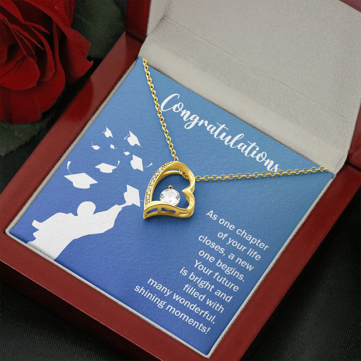 Happy Graduation | It's Time to Soar, Graduate! Your Future Awaits - Forever Love Necklace