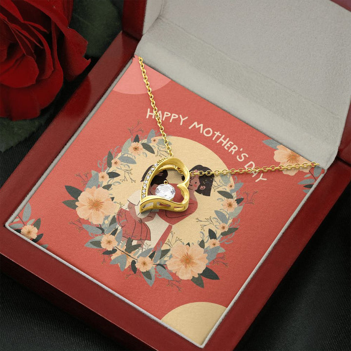 Happy Mother's Day | Supportive Mom - Forever Love Necklace