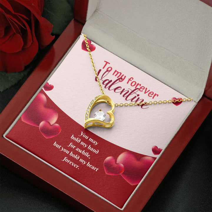 Valentine's Day | You hold my heart forever - Forever Love Necklace