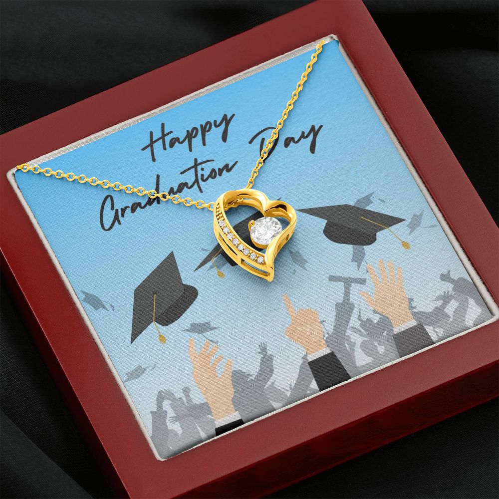 Happy Graduation | Congrats Grad! - Forever Love Necklace
