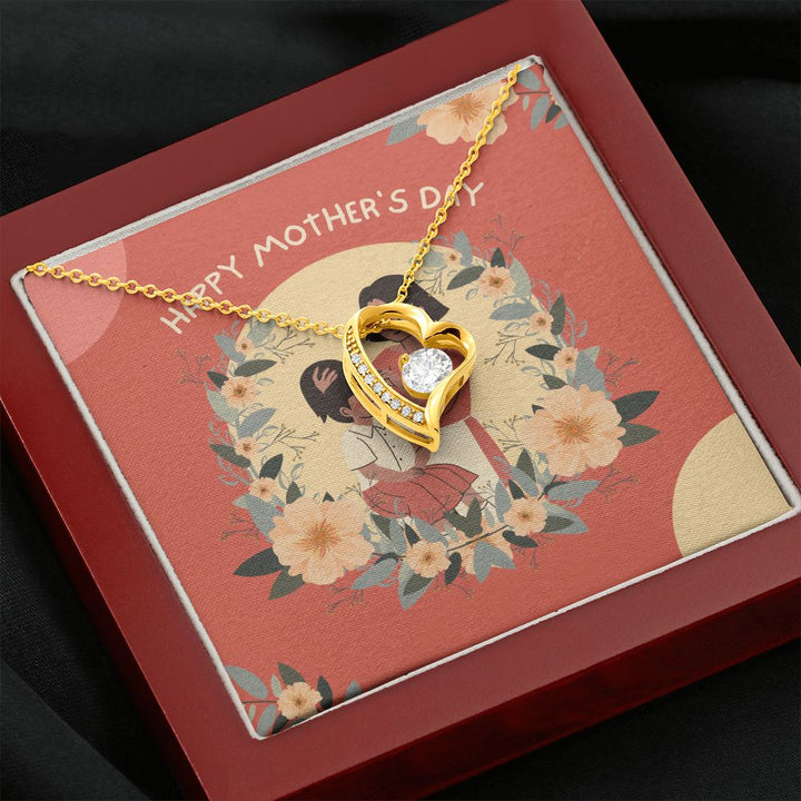 Happy Mother's Day | Supportive Mom - Forever Love Necklace