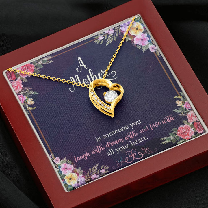 A Mother | Someone you love with all your heart - Forever Love Necklace