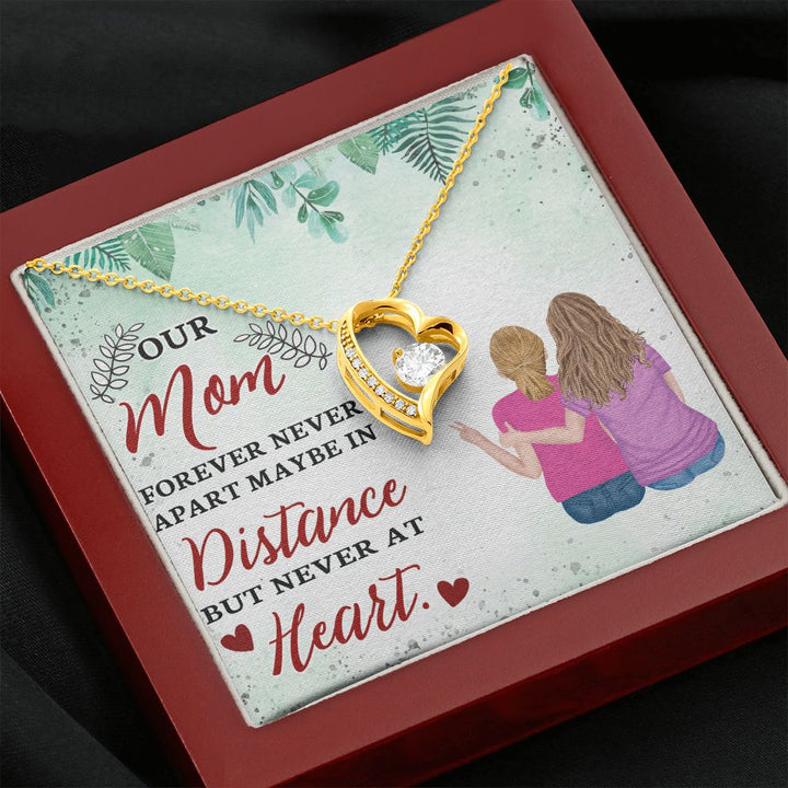 To Our Mom | A Lifetime of Love for Mom - Forever Love Necklace